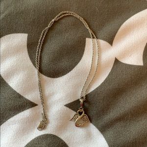 Infinite heart necklace